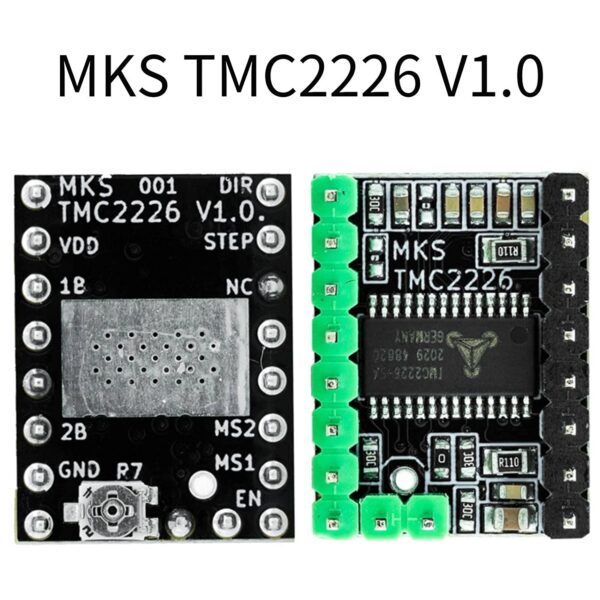 TMC2226 V1.0 Stepper Motor Driver MKS UART StepStick with Heat Sink 3D Printer Parts for SKR V1.3 V1.4 Turbo - Image 2