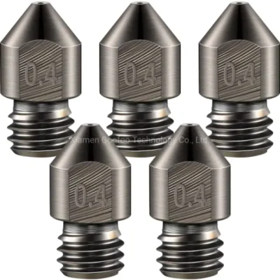 MK8 Pointed Stainless Steel Nozzle 0.4mm