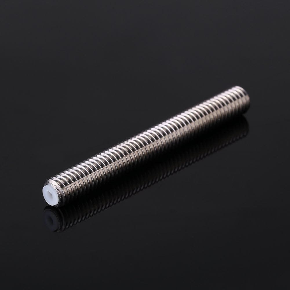 thumbnail image 2 of MK8 Extruder Throat – All Metal/Teflon M6x30mm Smooth Barrel For 3D Printer (CTC) 2 of 6