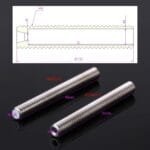 Stainless Steel Nozzle Throat PTFE Tube For Printer MK8 Extruder 1.75mm Hot End Accessory (M6*50mm) - Image 4