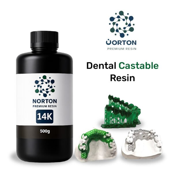Norton Resin green Dental Castable 500g