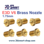 E3D V6 Brass Nozzle 1.75mm