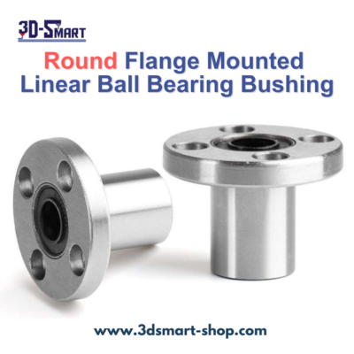 Round Flange Mounted Linear Ball Bearing Bushing