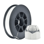 Water Soluble PVA Filament 1.75mm, 3D Printer Filament PVA, 1 KG Spool 3D Printing Filament for 3D Printers, White