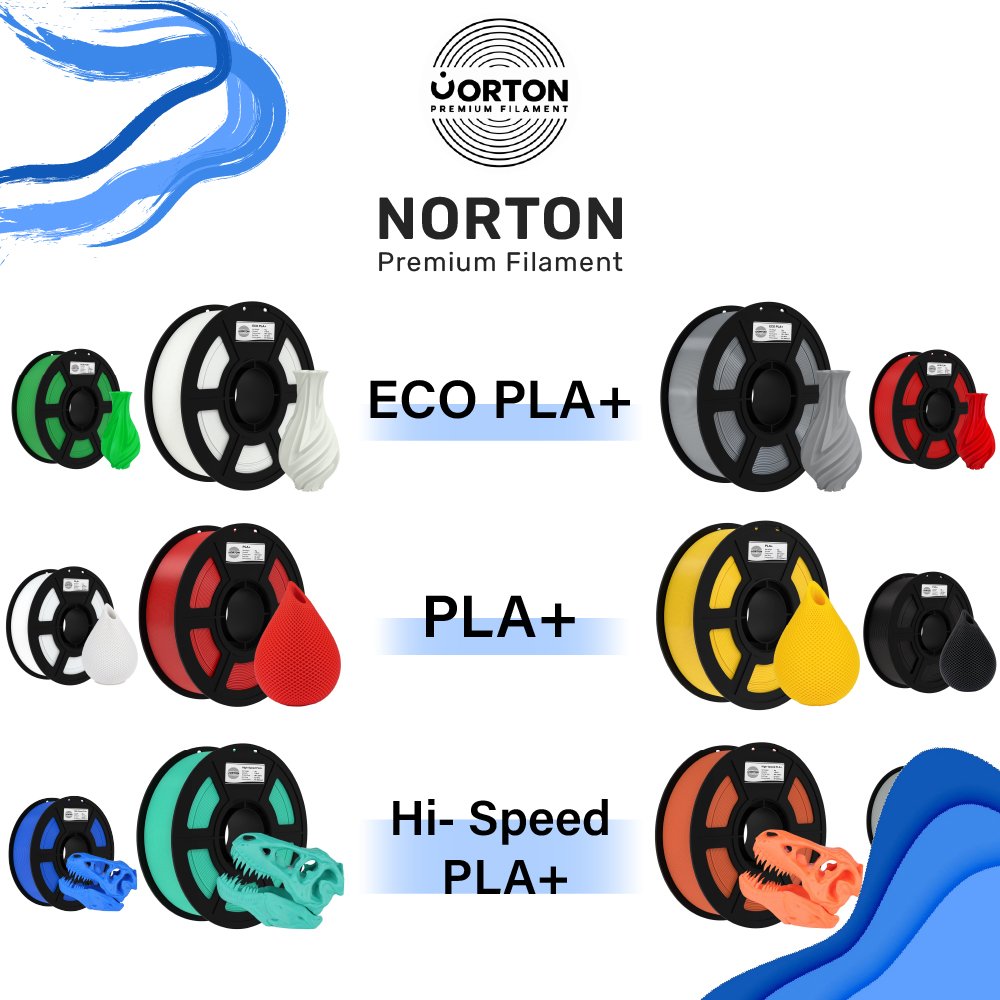 Norton 3D Filament PLA+ 1.75mm