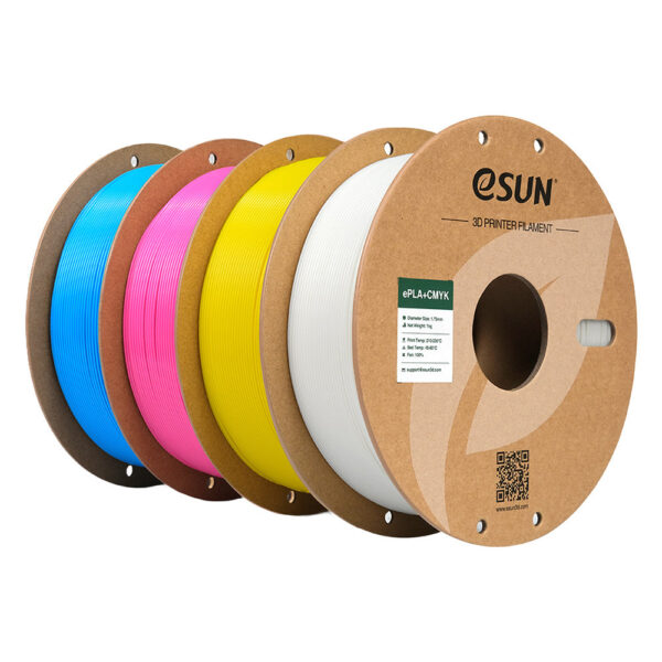 eSUN PLA+ CMYK Filament Bundle 4PCS - Image 2