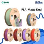 eSUN PLA-Matte Dual 1.75mm 3D Filament 1KG