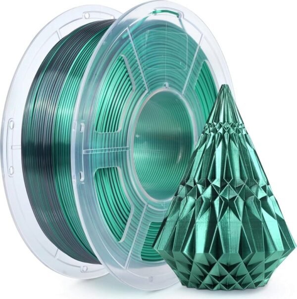 NORTON Dual Color Silk PLA 3D Filament 1.75mm 1Kg - Image 6