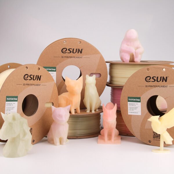 eSUN PLA-UV Color Change 1.75mm 3D Filament 1KG - Image 3