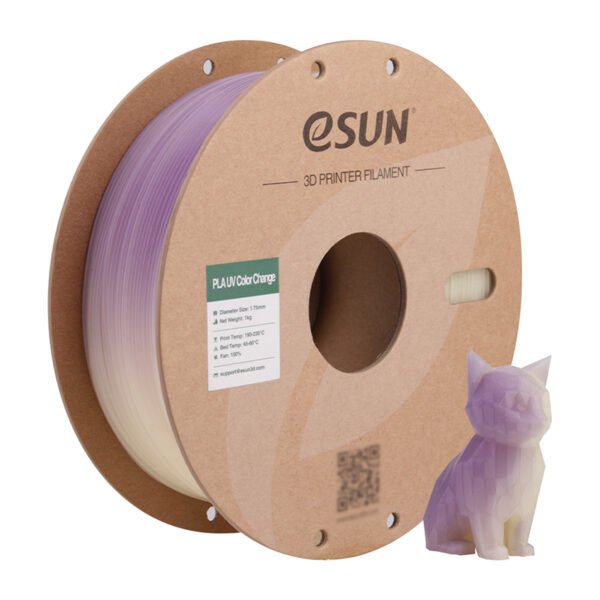 eSUN PLA-UV Color Change 1.75mm 3D Filament 1KG - Image 12