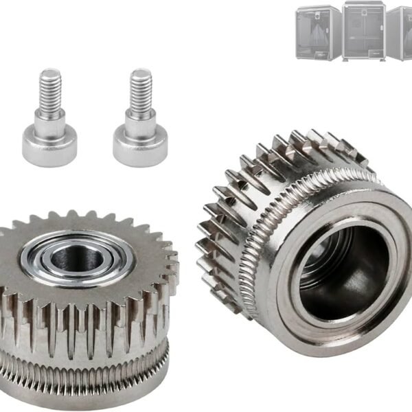 Extruder Nickel Plater Extusion Gear kit For Creality (k1  -k1c -k1 max )