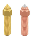 Nozzle Kit_M6×d0.4×H23_Hardened Steel_Brass H59