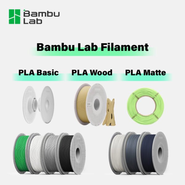Bambu Lab Filament – 1.75mm High Quality