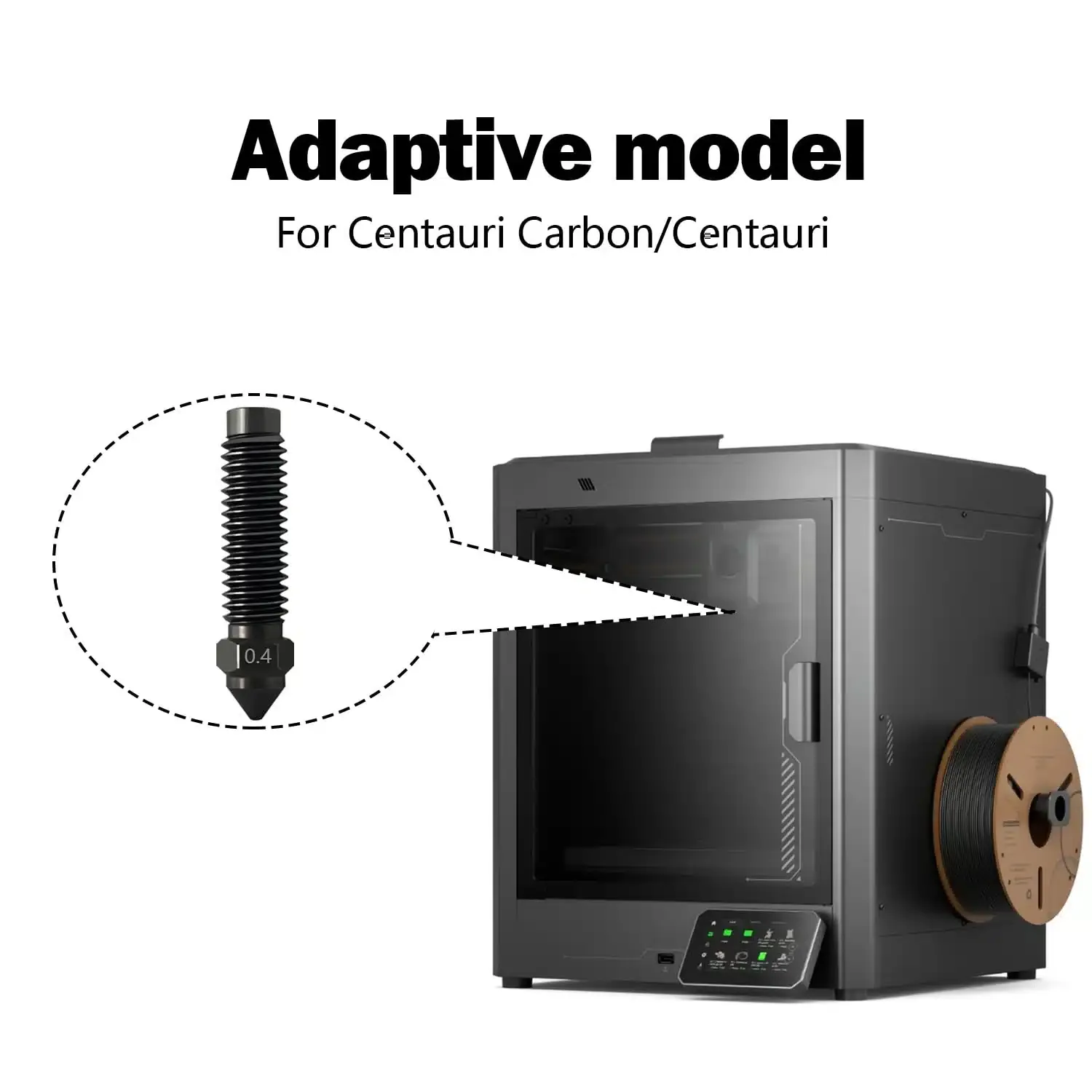 cmk8nv04x014s01fug0m8ez7c_Elegoo-Centauri-Carbon-Hardened-Steel-0.4mm-Nozzle-2 ELEGOO Centauri Carbon Nozzle Hardened Steel (1PC) - Image 1