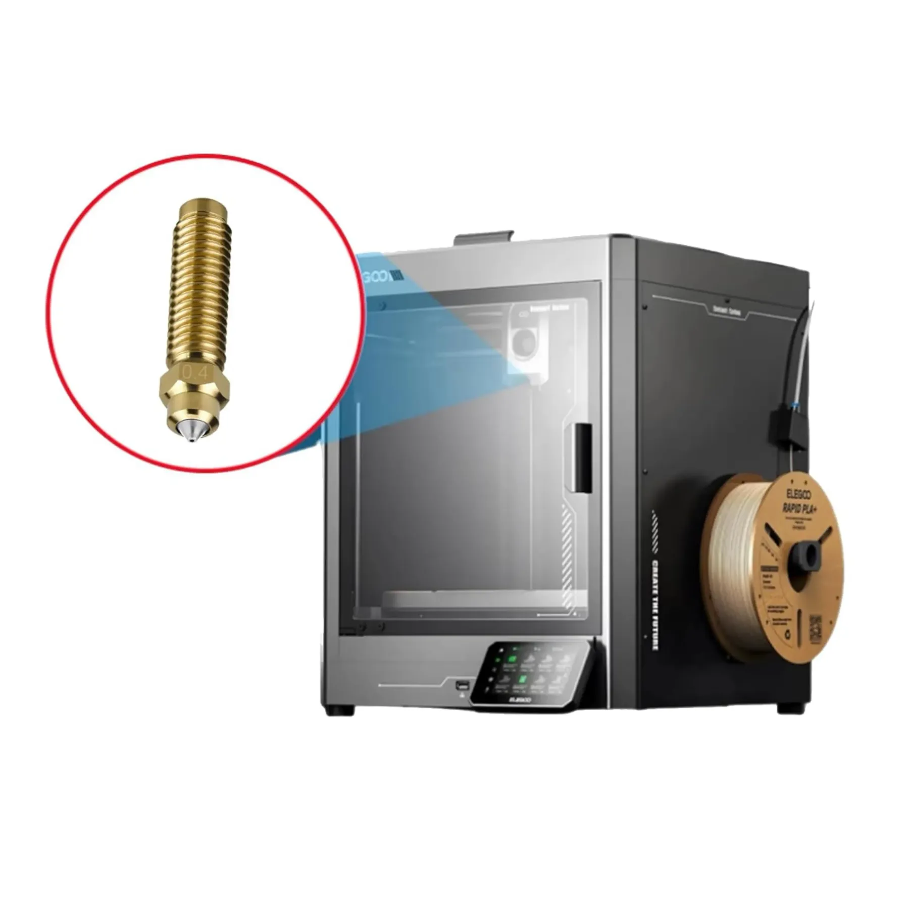 cmnpnlt4h01tu01lz1int6i2g_15 Brass & Hardened Steel Tip Nozzles for ELEGOO Centauri Carbon (1PC) - Image 1