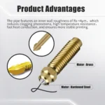 Brass & Hardened Steel Tip Nozzles for ELEGOO Centauri Carbon (1PC) - Image 9
