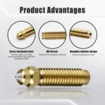 Brass & Hardened Steel Tip Nozzles for ELEGOO Centauri Carbon (1PC) - Image 10