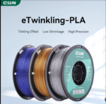 eSUN PLA-Twinkling (PLA-TK) 1.75mm 3D Filament 1KG