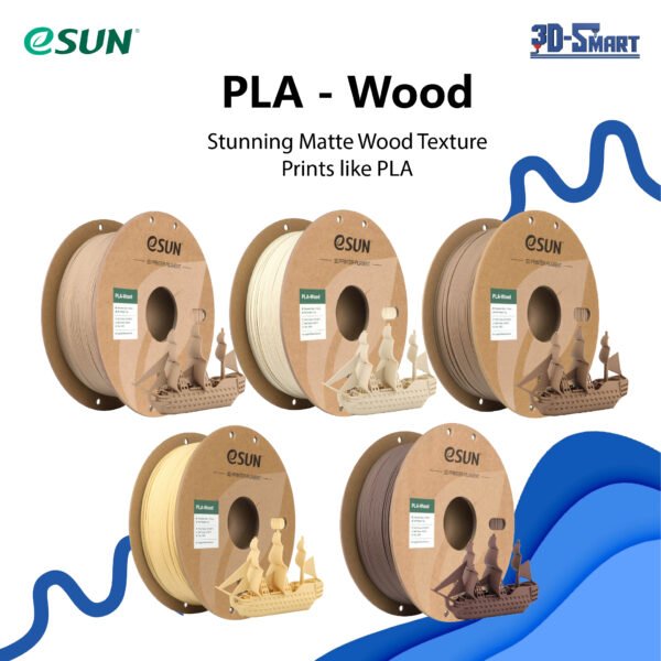eSUN PLA-Wood 1.75mm 3D Filament 1KG